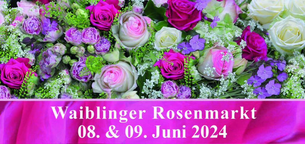 Rosenmarkt, Waiblingen 2024