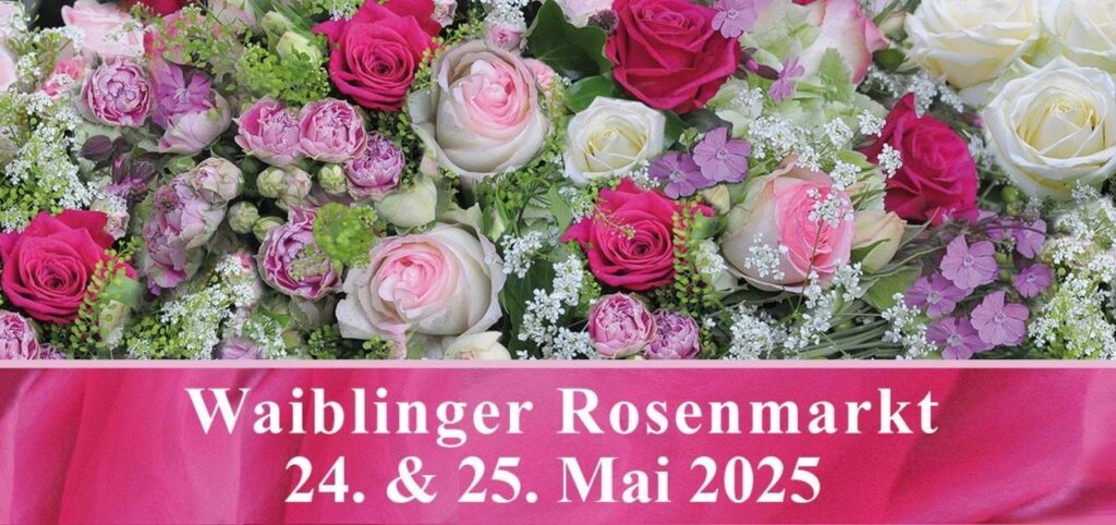 Rosenmarkt, Waiblingen 2025